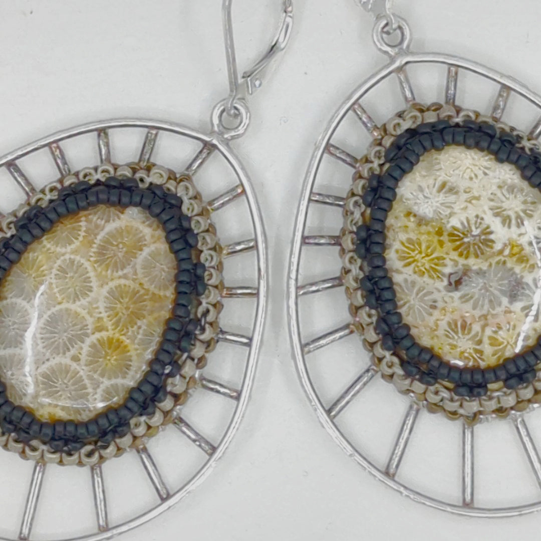 Sand and Sun Earrings 1
