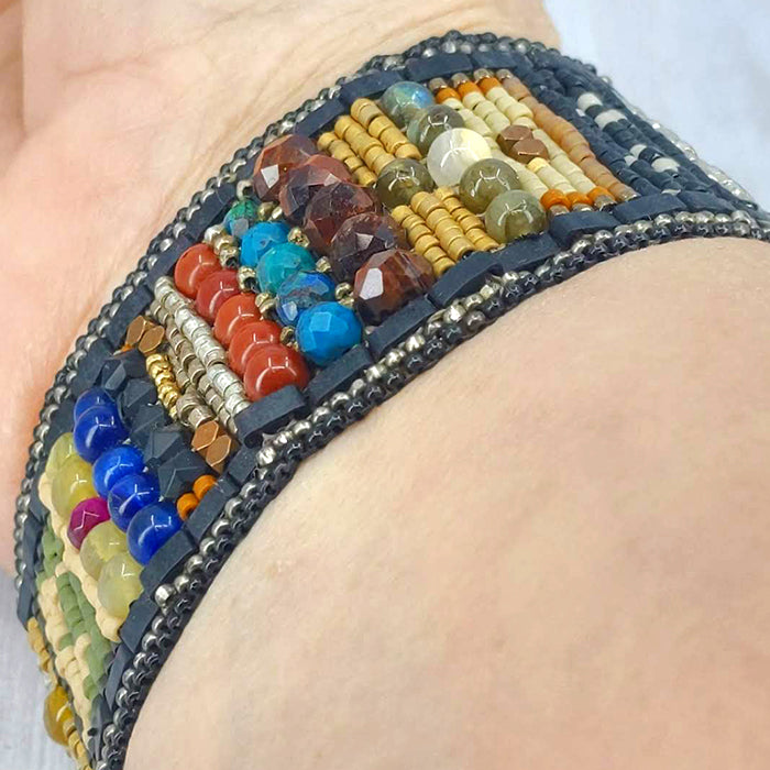 Destiny at Dusk Gemstone Band Bracelet 4