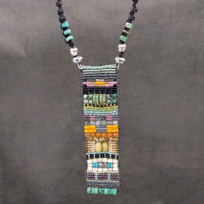 Gemstone Tapestry Necklace - Hatch 2
