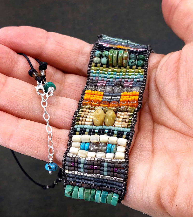 Gemstone Tapestry Necklace - Hatch 4