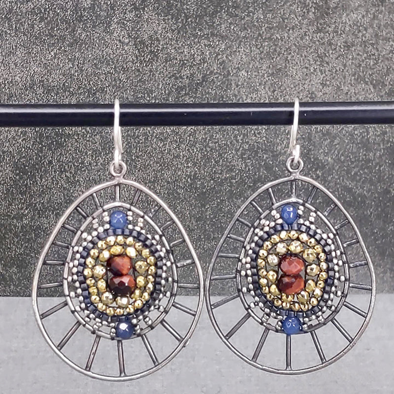 Dusk Meets Dawn Statement Earrings 1