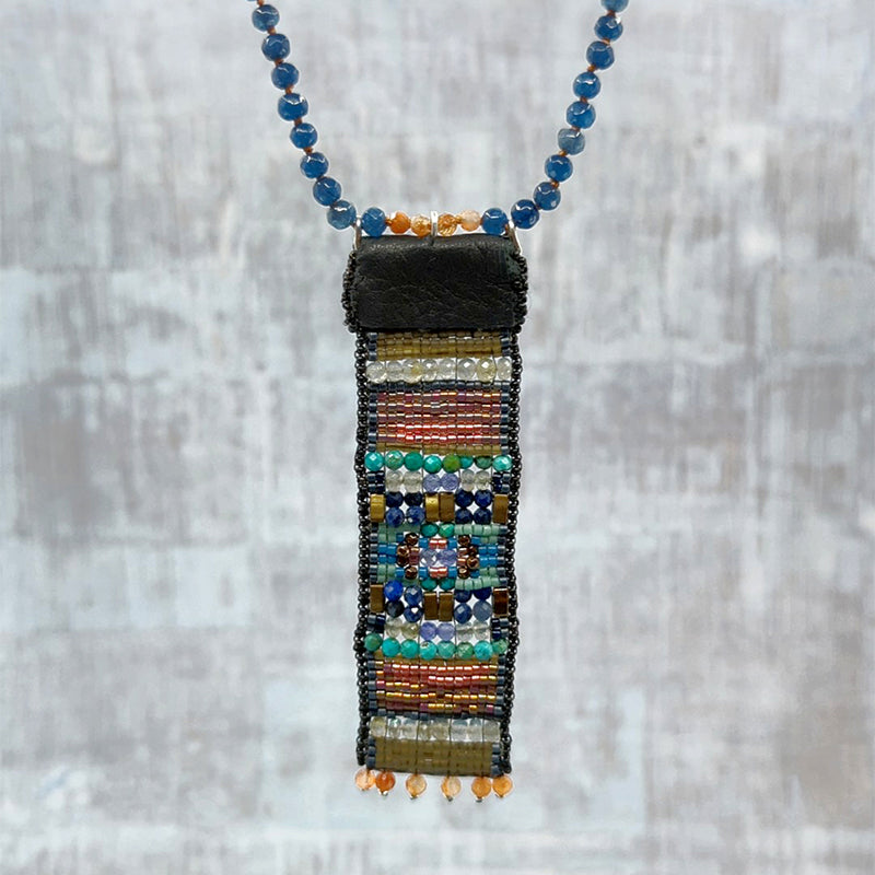 Transcendence Necklace Weaving Wearable Art 5