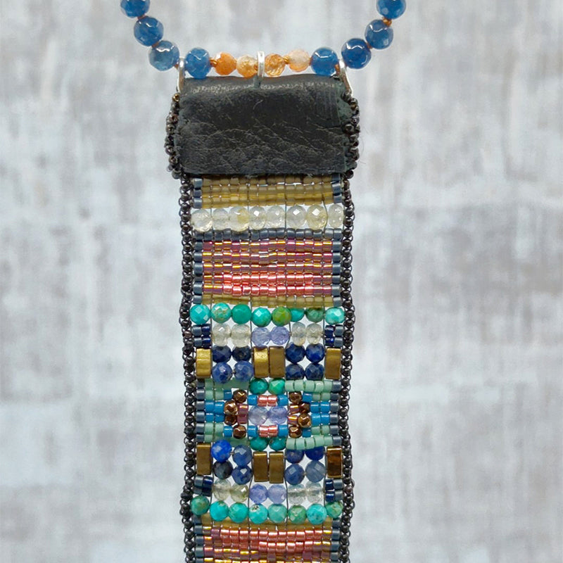 Transcendence Necklace Weaving Wearable Art 4