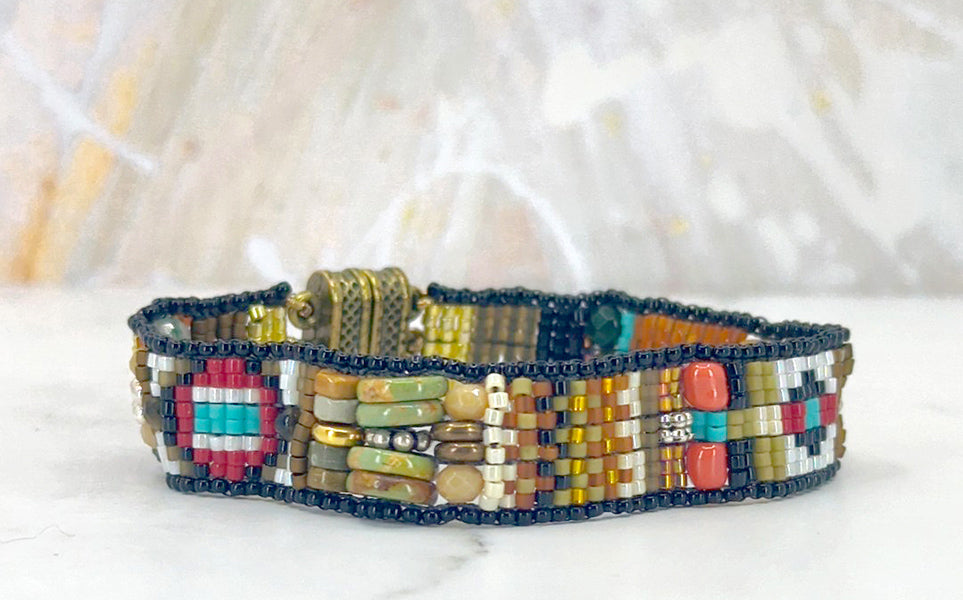 Lakota Gemstone Band Bracelet 1