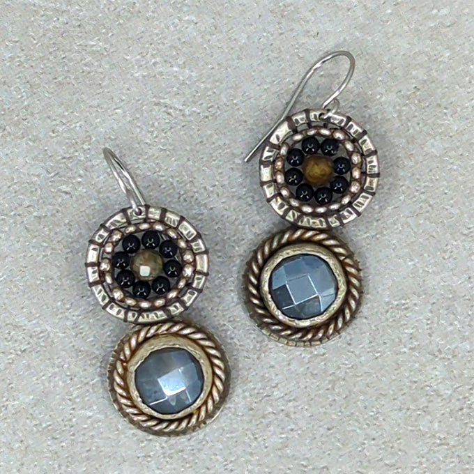 Deep Pool Earrings 2