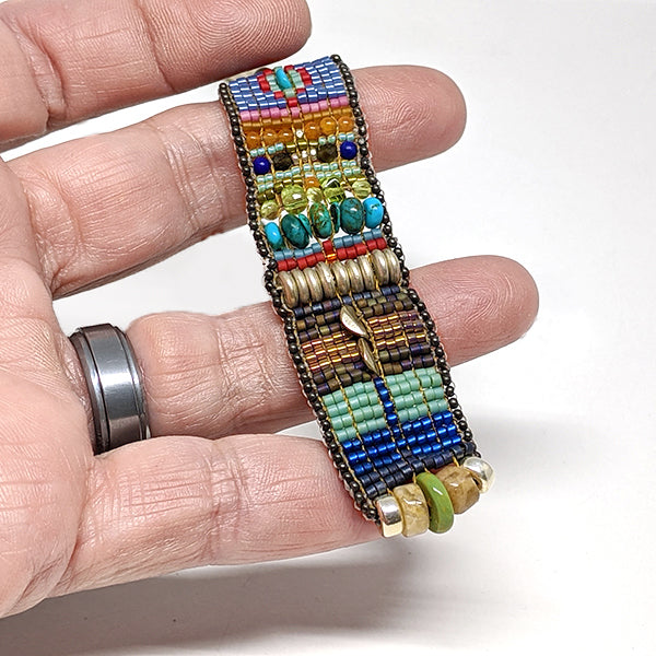 Taos Bead Tapestry Necklace 7