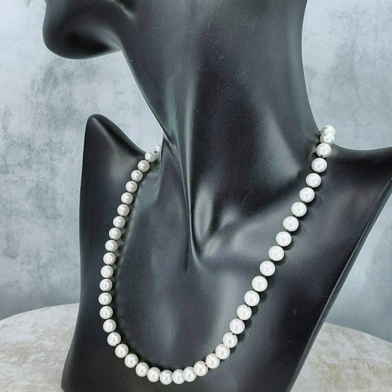 On His Mind Pearl Necklace