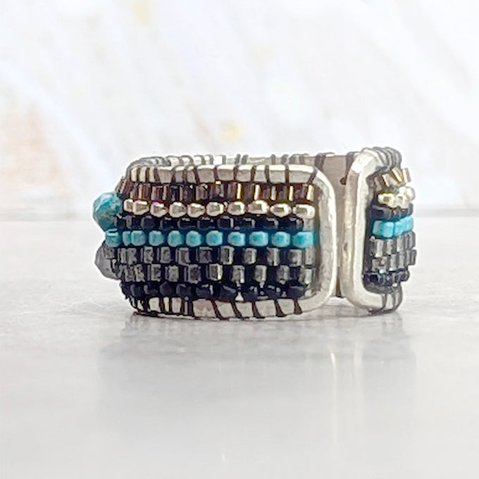 Topped Off Band Ring