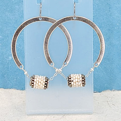 Pearly Girl Hoops