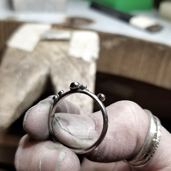 Custom Engagement Ring for Avery's Big Question 7