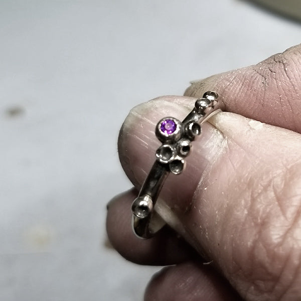 Custom Engagement Ring for Avery's Big Question 11