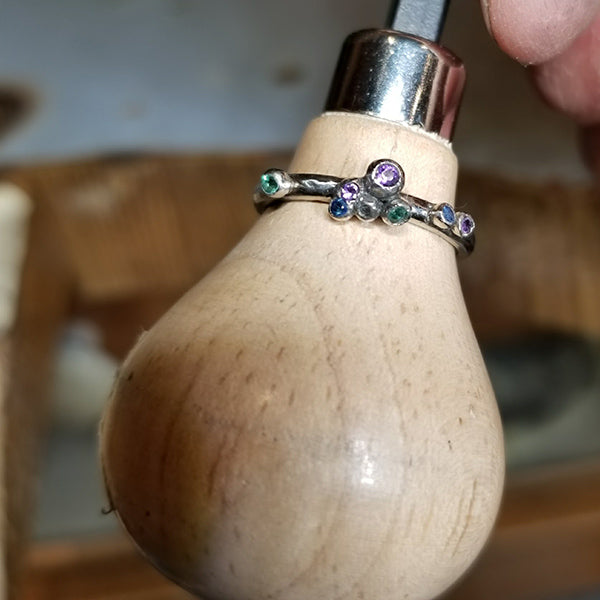 Custom Engagement Ring for Avery's Big Question 12