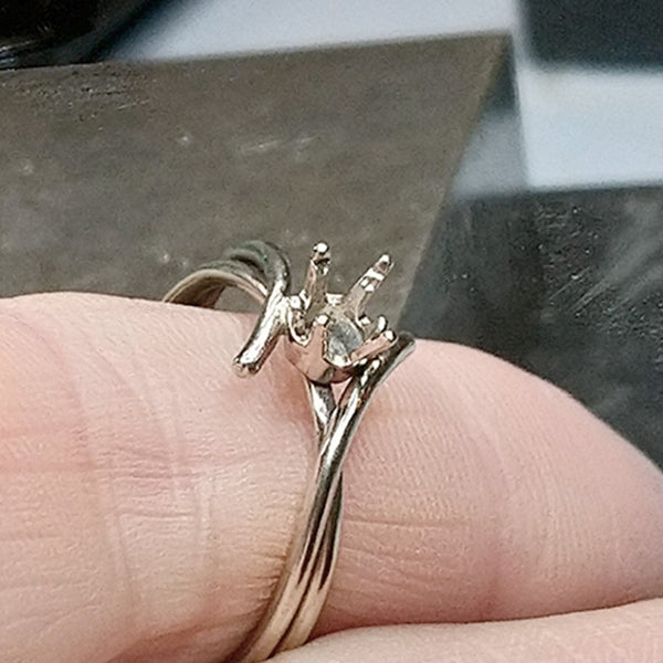 Custom Diamond Engagement Ring for MarkL 17