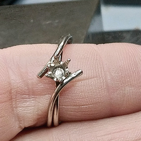 Custom Diamond Engagement Ring for MarkL 18