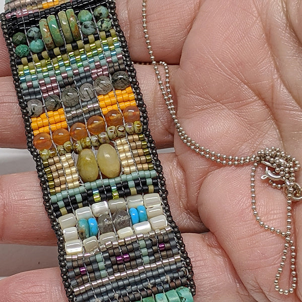 Gemstone Tapestry Necklace - Hatch 5
