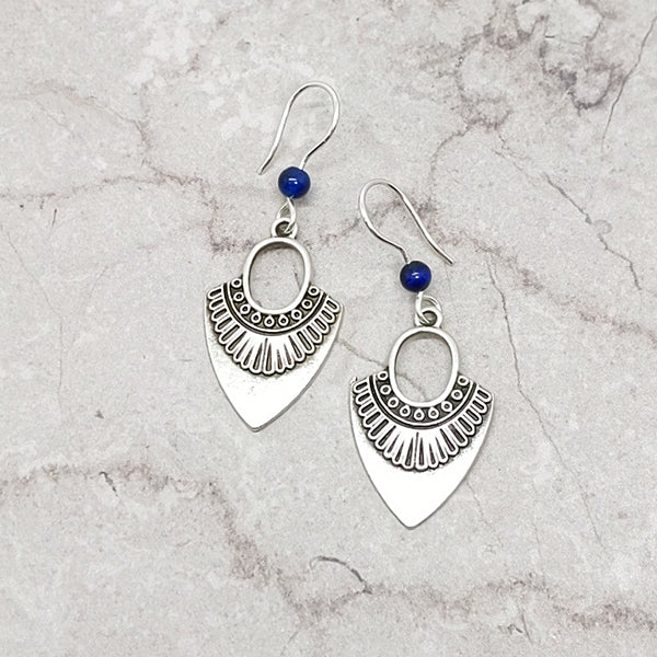 She Shields Lapis Earrings 2