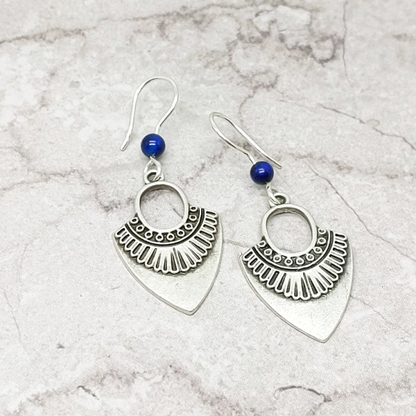 She Shields Lapis Earrings 3