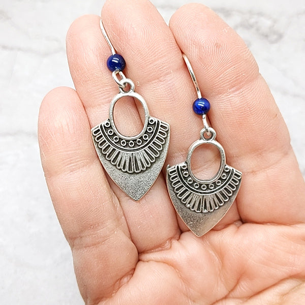She Shields Lapis Earrings 4