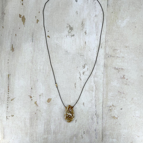 Simple Silk Necklace Ocean Jasper Nbr 2 11