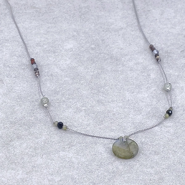 Circle of Time Labradorite Necklace 3