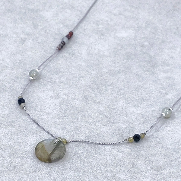 Circle of Time Labradorite Necklace 4