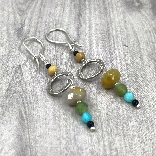 Liquid Dune Opal Earrings 3
