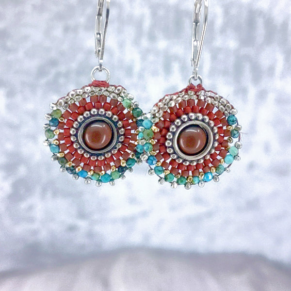 Crimson Core Earrings 4