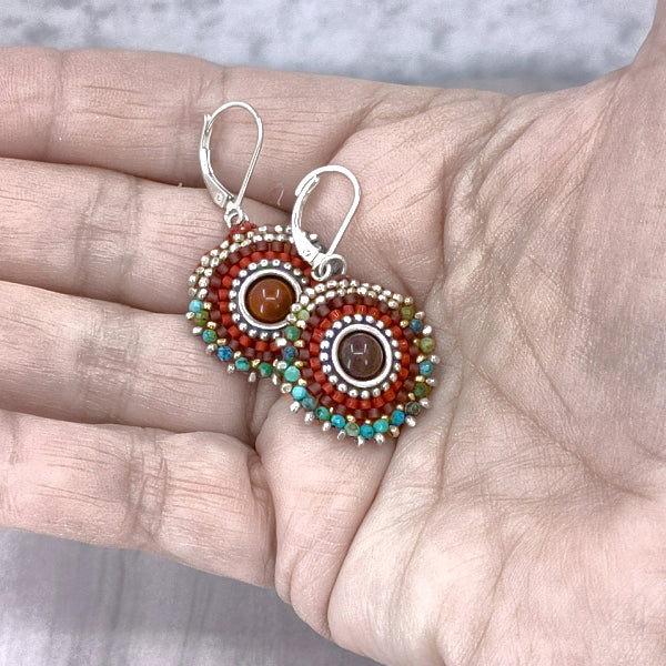 Crimson Core Earrings 3