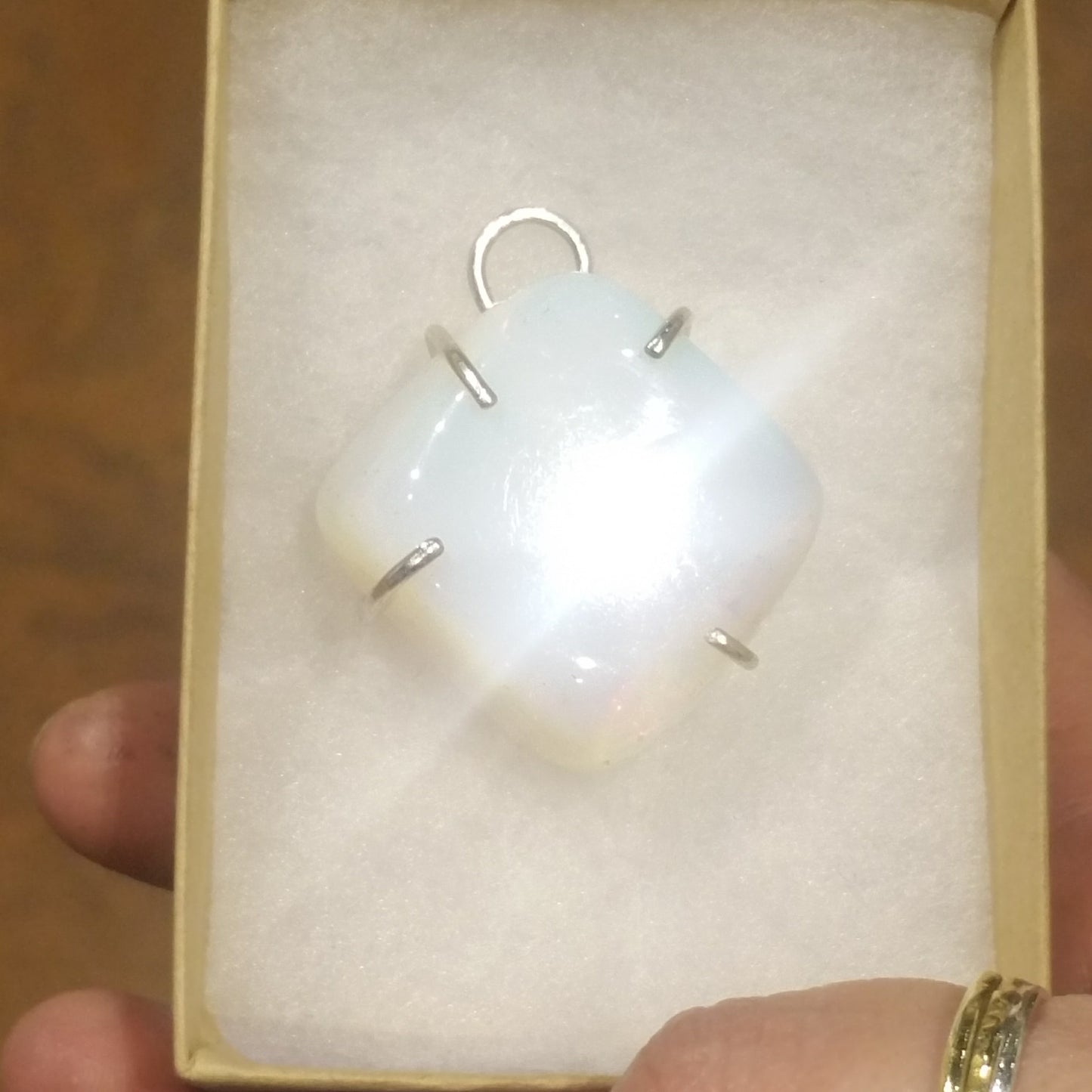 Moonstone Pendant for Ron , Necklace - No Roses Custom, No Roses Jewelry Artisan Jewelry Los Angeles - 8 8