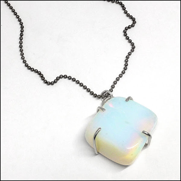 Moonstone Pendant for Ron , Necklace - No Roses Custom, No Roses Jewelry Artisan Jewelry Los Angeles - 10 10