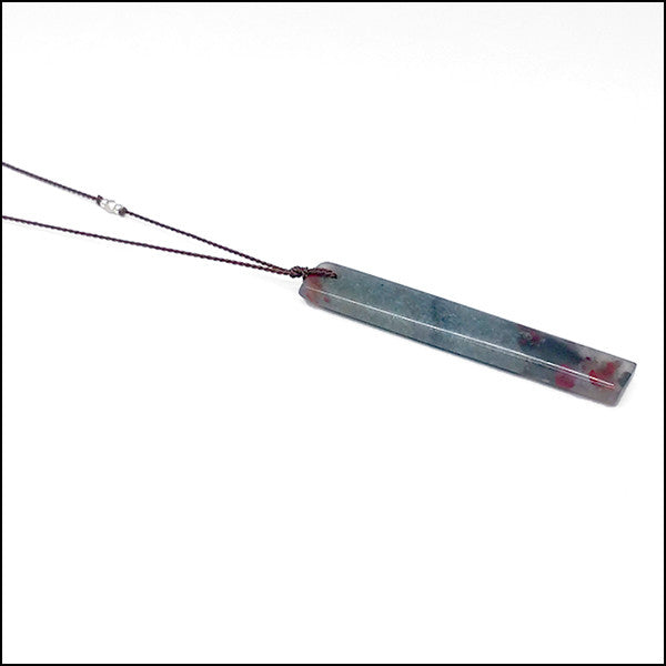 African Blood Jasper Gemstone Pendant 4