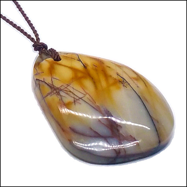 Golden Jasper Gemstone Pendant 2