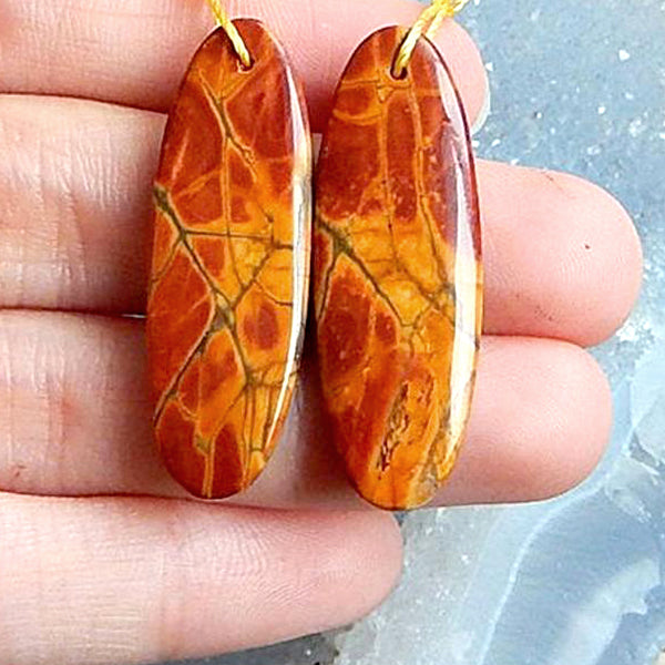 Golden Jasper Oval Pendant 3