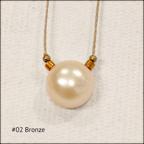 Delicate Pearl Drop Necklace , Necklace - No Roses Mad Pearls, No Roses Jewelry Artisan Jewelry Los Angeles - 1