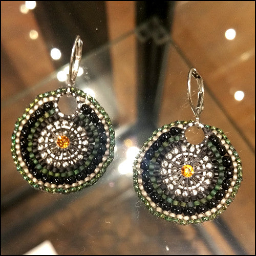 Sinead Onyx Earrings , Earrings - No Roses Metro, No Roses Jewelry Artisan Jewelry Los Angeles - 3