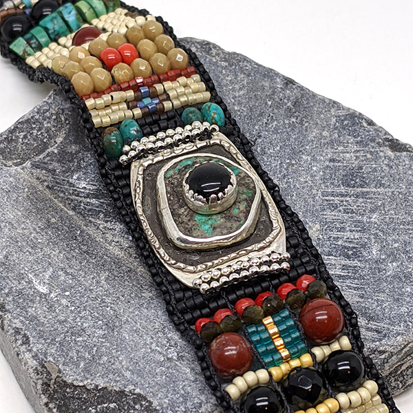 Cheyenne Heritage Fancy Beaded Bracelet