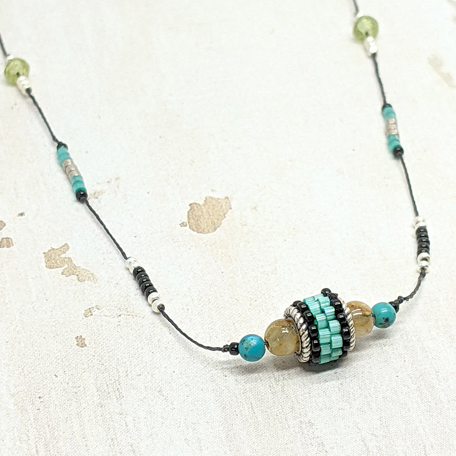 Three Graces Turquoise Necklace 4