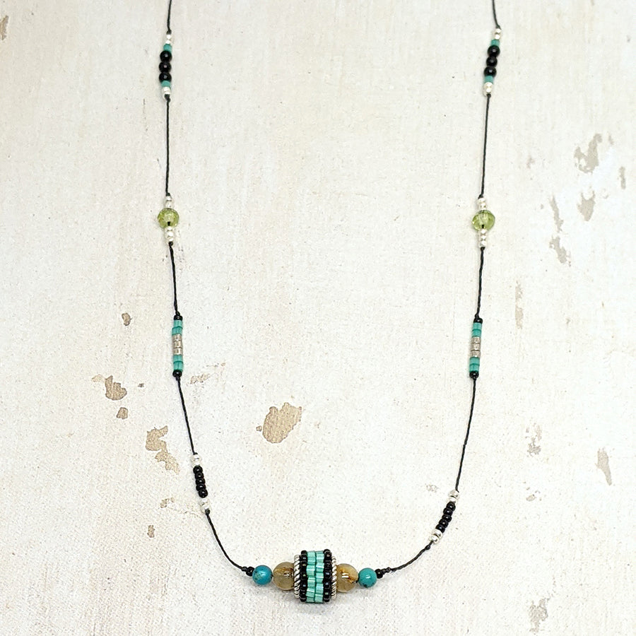 Three Graces Turquoise Necklace