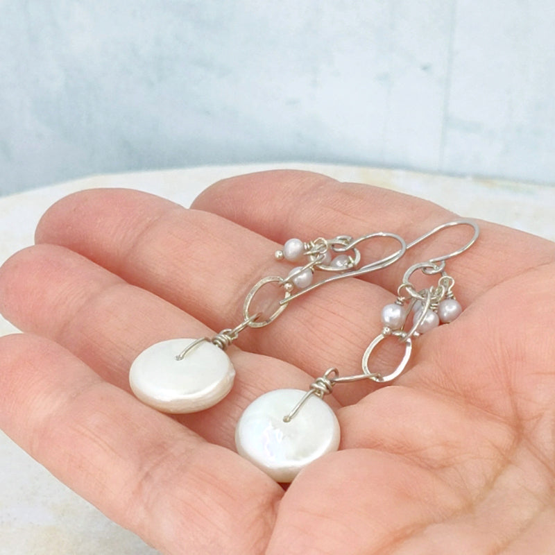 Deep Breath Pearl Earrings 5