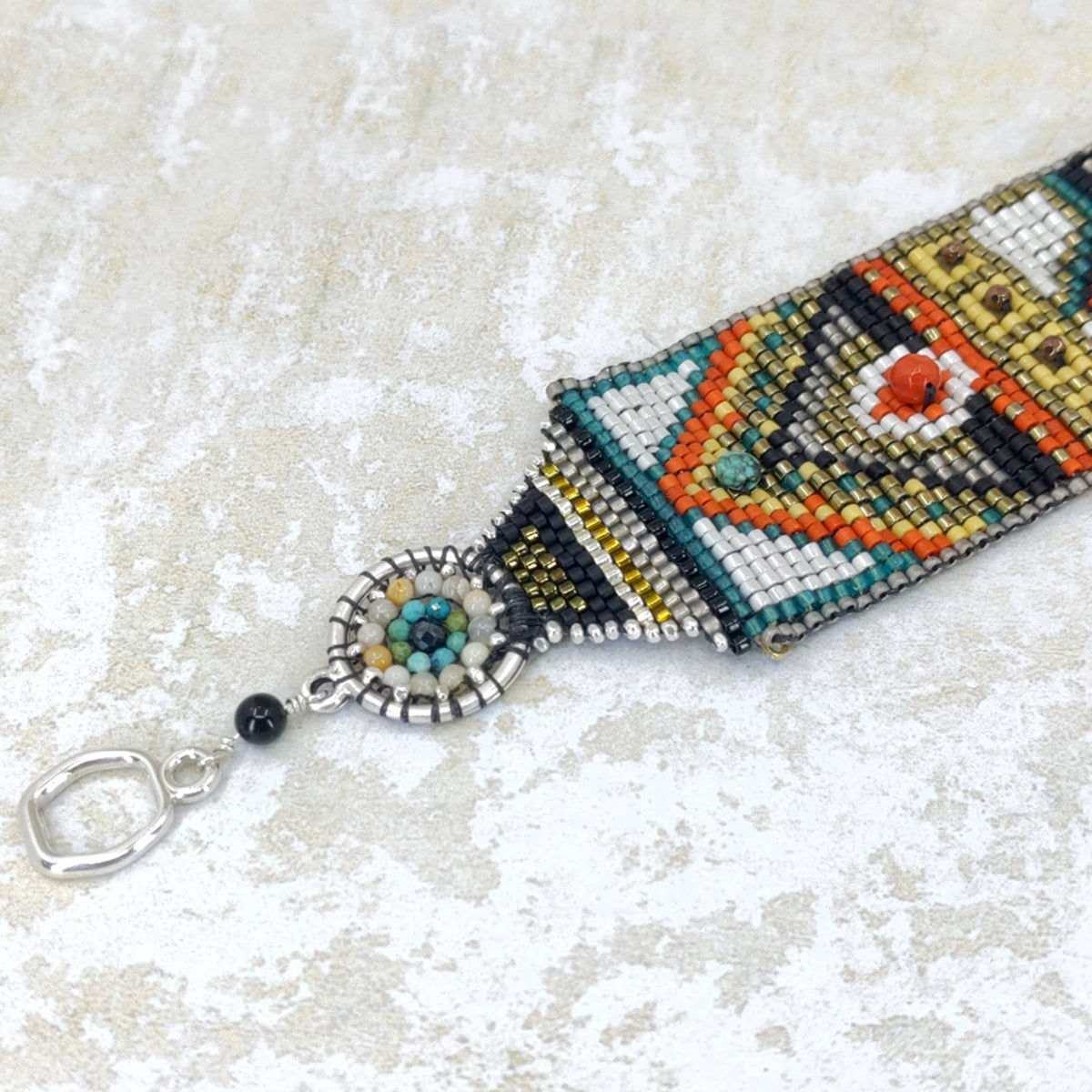 Red Door Opens Gemstone Band Bracelet 6