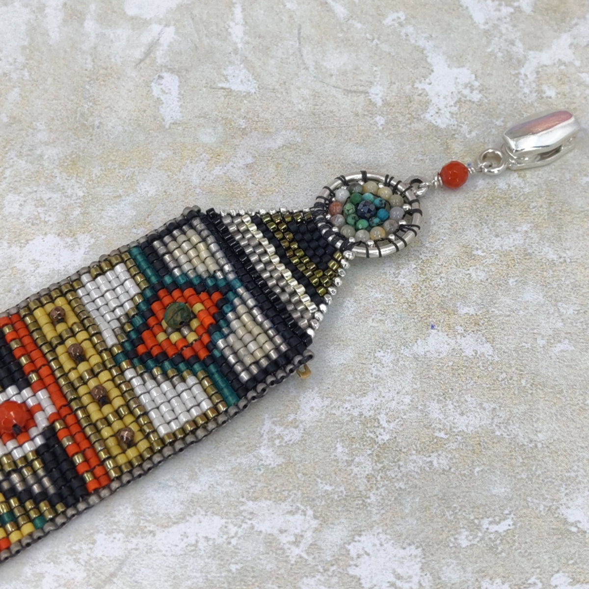 Red Door Opens Gemstone Band Bracelet 7