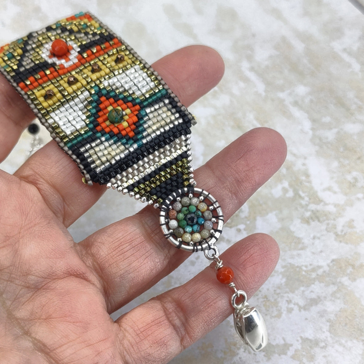 Red Door Opens Gemstone Band Bracelet 4