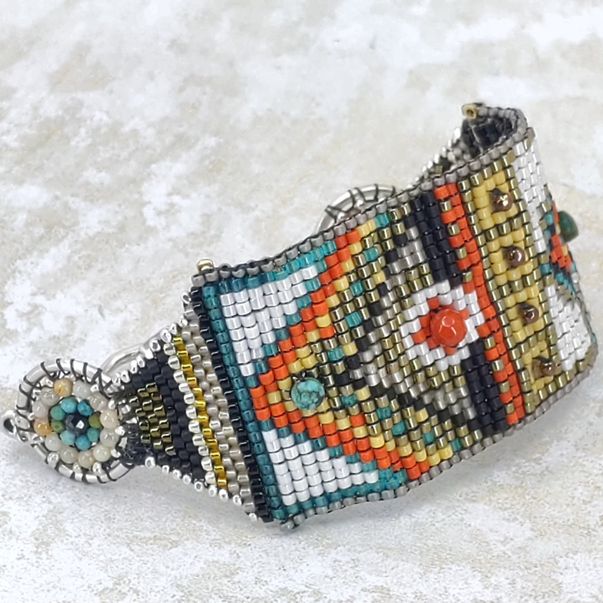 Red Door Opens Gemstone Band Bracelet 9