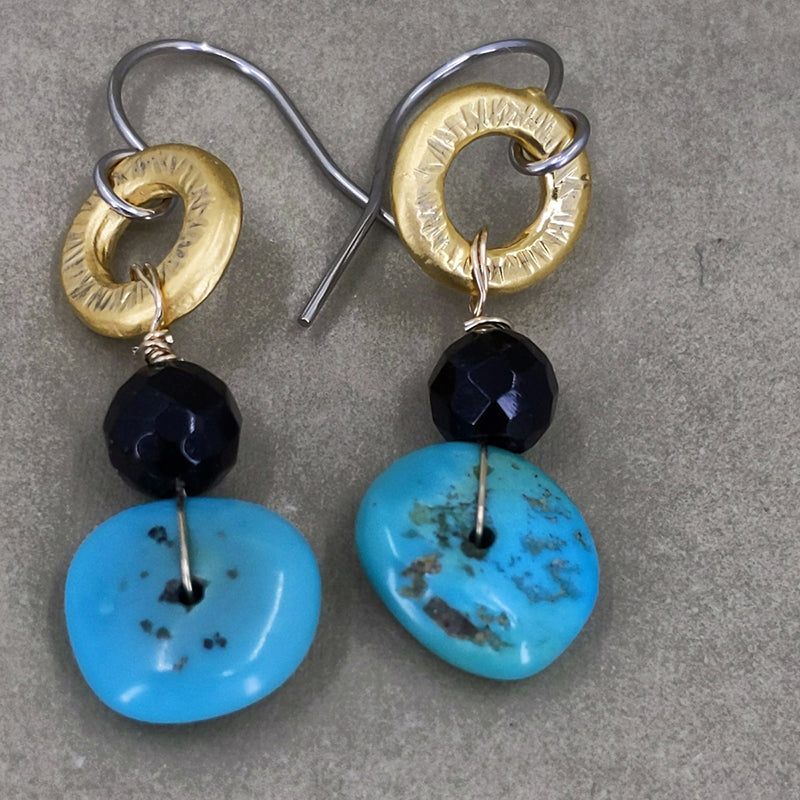 Single Minded Turquoise Earrings 3