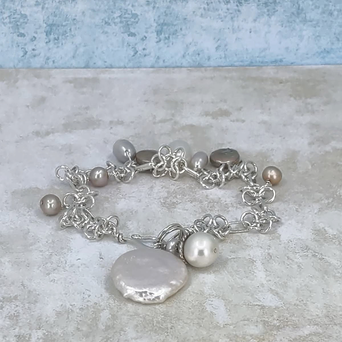 Pearls and Posies Bracelet 1