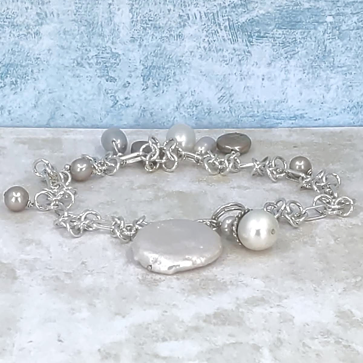 Pearls and Posies Bracelet 4
