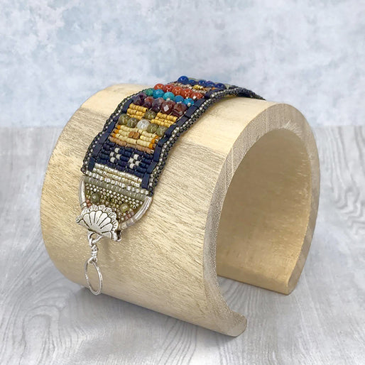 Destiny at Dusk Gemstone Band Bracelet