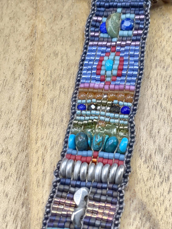 Taos Bead Tapestry Necklace