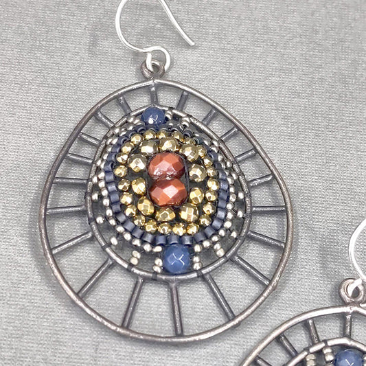 Dusk Meets Dawn Statement Earrings Secondary