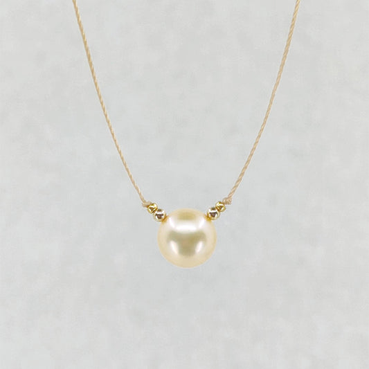 Delicate Pearl Drop Necklace